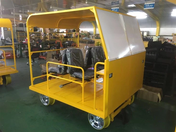 Customized Battery Rail Track Trolley