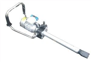Tamper de riel eléctrico portátil