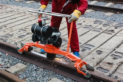 Rectificadora de rieles (amoladora de vías de ferrocarril)